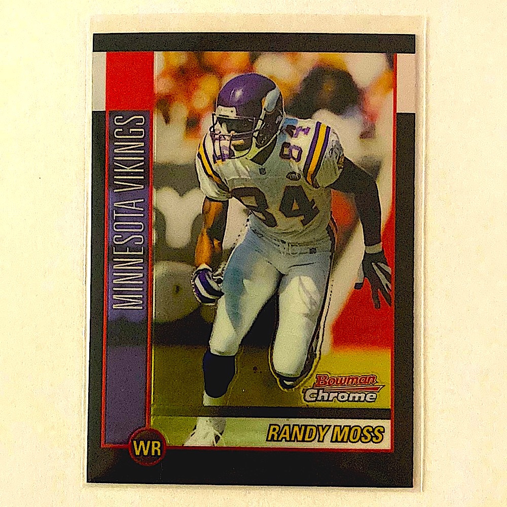 Randy Moss 2002 Bowman Chrome